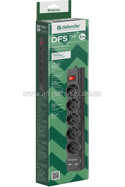  DEFENDER DFS 753 3  5  2xUSB 2.1A (99753)