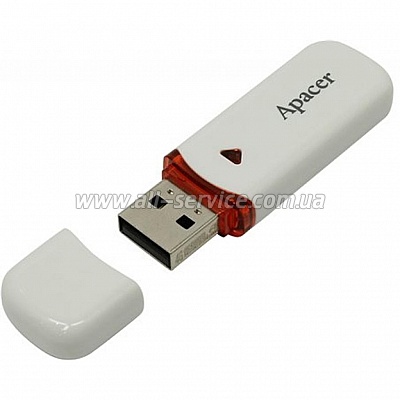  Apacer 32GB AH333 white USB 2.0 (AP32GAH333W-1)