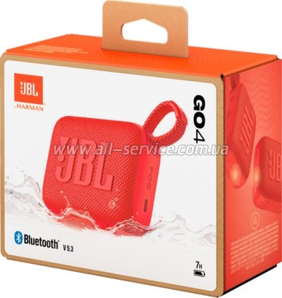   JBL Go 4 Red (JBLGO4RED)