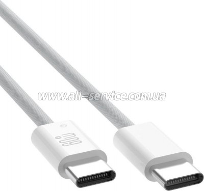 ���� ������ USB-C to USB-C 1.0m 60W white XO (NBQ273_C_White)