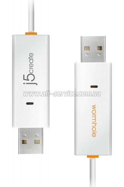 ���� ������ USB 2.0 AM/AM 1.8m Windows & Mac J5create (JUC400-N)
