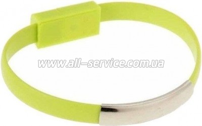 ���� ������ USB 2.0 AM to Micro 5P 0.2m ������� green Extradigital (KBU1782)