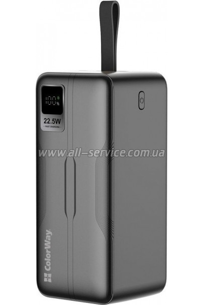 ������� ������������� ColorWay 50000mAh PD 18W Black (CW-PB500LPC5BK-PDD)