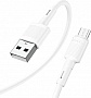 ���� ������ USB 2.0 AM to Micro 5P 1.0m 2.4A PVC X83 white HOCO (6931474770899)