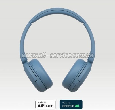  Sony WH-CH520 Wireless Blue (WHCH520L.CE7)