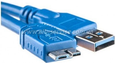 ������ PowerPlant USB 3.0 AM - Micro, 0.1� (KD00AS1229)