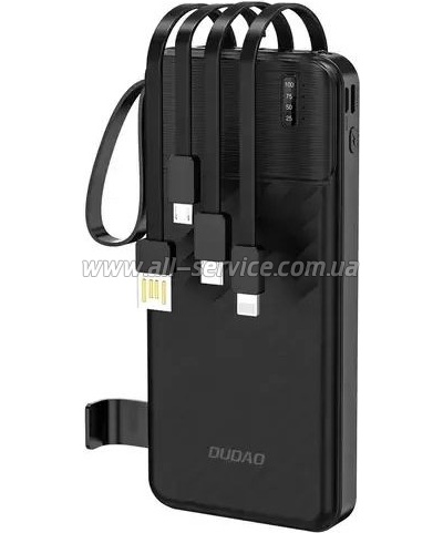 ������� ������������� Dudao 10000mAh K11 PD 10W black (6977196681853)