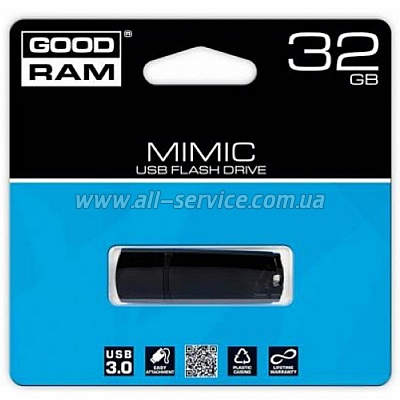  Goodram 16GB UMM3 Mimic Black USB 3.0 (UMM3-0160K0R11)