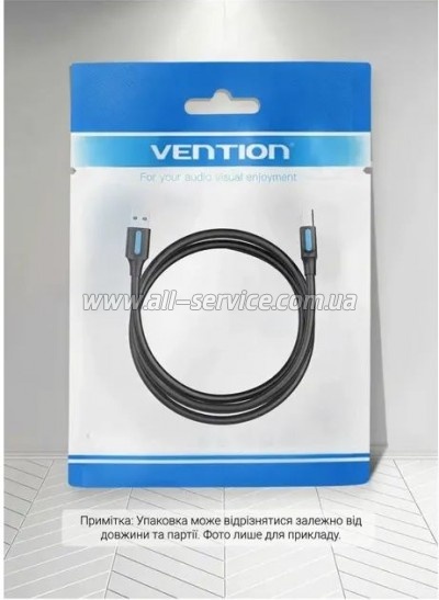 ������ ��� �������� USB 3.0 AM/BM 1.5m black Vention (COOBG)