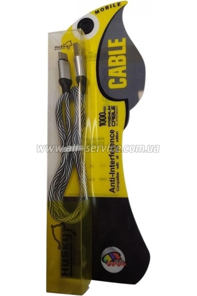 ���� ������ USB 2.0 AM to USB-C 1.0m 2.4A gray XoKo (XK-CTC-005-GR)