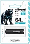  Wibrand 64GB Grizzly Black USB 2.0 (WI2.0/GR64P3B)