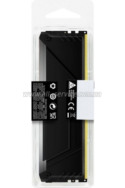     DDR4 16GB 3600 MHz Beast RGB Kingston Fury (ex.HyperX) (KF436C18BB2A/16)