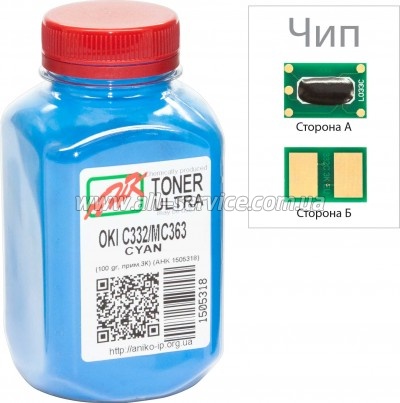  +   OKI C332/ MC363  100 Cyan (1505322)
