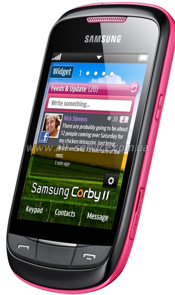   SAMSUNG GT-S3850 CIS Corby II (candy pink)