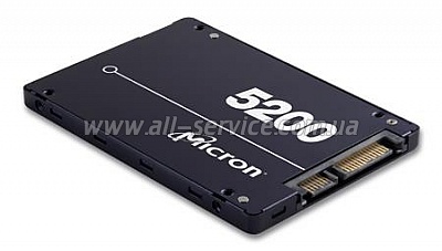 SSD  480GB Micron 5200 2.5" ECO SATA 3D TLC (MTFDDAK480TDC-1AT1ZABYY)