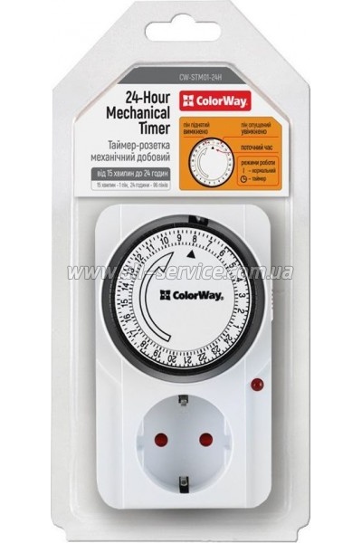 ������-������� ColorWay 16A 3680W 24H (CW-STM01-24H)