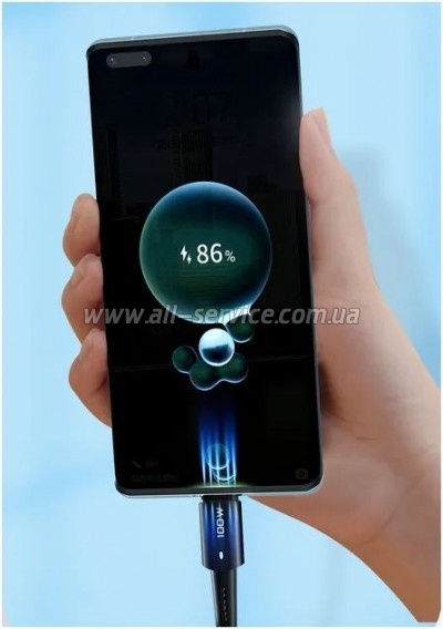 ���� ������ USB-C to USB-C 1.0m 100W black Essager (EXCTT1-CG01)