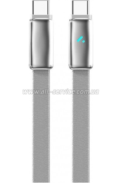 Дата кабель USB-C to USB-C 1.0m 5A 100W ultra-thin gray ColorWay (CW-CBPDCC100-GR) Дата кабель USB-C to USB-C 1.0m 5A 100W ultra-thin gray ColorWay (CW-CBPDCC100-GR)