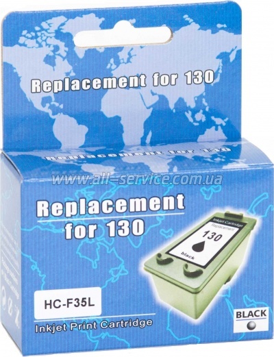 �������� MicroJet �130 HP DJ 5743/ 6543 ������ C8767HE Black (HC-F35L)