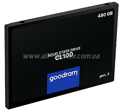 SSD  GOODRAM CL100 480 GB GEN.3 SATAIII TLC(SSDPR-CL100-480-G3)