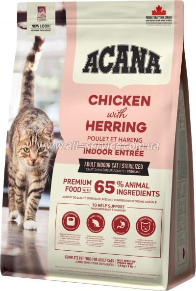     ACANA Indoor Entree 1.8  (0064992714505)