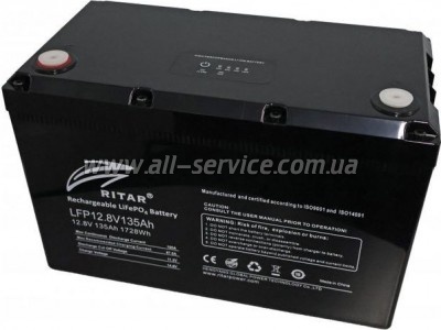  LiFePo4 Ritar 12V-135Ah (LFP12.8V135Ah G2)