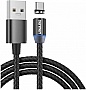 ���� ������ USB 2.0 AM to USB-C magnetic black Denmen (DN-D09T-BK)