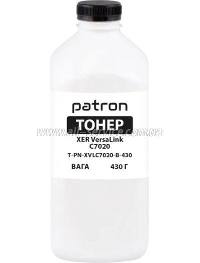 Тонер Patron Xerox Versalink C7020 бутль 430г black (T-PN-XVLC7020-B-430) Тонер Patron Xerox Versalink C7020 бутль 430г black (T-PN-XVLC7020-B-430)