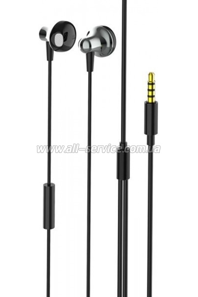  ColorWay Slim 3.5 mm Wired Earphone Blast 1 Black (CW-WD01BK)