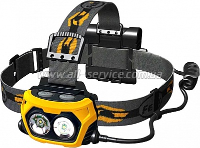 Фонарь Fenix HP25 желтый (230 лм. 4хАА) Фонарь Fenix HP25 желтый (230 лм. 4хАА)
