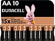 Батарейка Duracell AA MN1500 LR06 * 10 (5002508/ 5006461) Батарейка Duracell AA MN1500 LR06 * 10 (5002508/ 5006461)