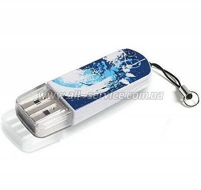  8Gb VERBATIM STORE'N'GO MINI G.E. BLUE (98162)