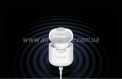 �������� Tecno Minipods M1 Mono White (4895180759475)