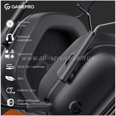 �������� GamePro Genesis Hunter Black (HS1350B)