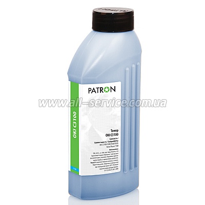 ТОНЕР OKI C3100 CYAN ФЛАКОН 100 г PATRON ТОНЕР OKI C3100 CYAN ФЛАКОН 100 г PATRON