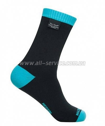 Носки Dexshell Coolvent Lite Aqua Blue S водонепроницаемые Носки Dexshell Coolvent Lite Aqua Blue S водонепроницаемые