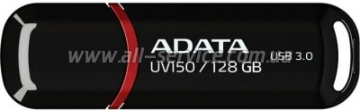  ADATA 128GB UV150 Black USB 3.0 (AUV150-128G-RBK)