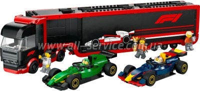 ����������� LEGO City �������� F1 � ������������ RB20 � AMR24 (60445)
