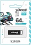  Wibrand 64GB Chameleon Black USB 2.0 (WI2.0/CH64U6B)