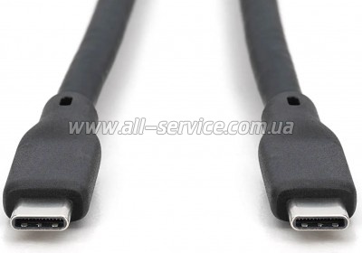 ���� ������ USB-C to USB-C 1.5m USB4 2.0 80G 240W 16K silicone black Digitus (AK-300350-015-S)