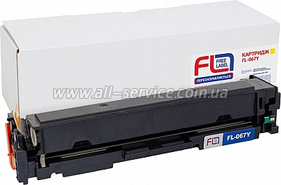 �������� FREE Label Canon 067 Canon MF650/ MF651/ MF655/ 657/ LBP630/ LBP631/ LBP633 ������ 5099C002 yellow (FL-067Y)