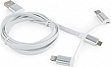   USB 2.0 AM to Lightning/ Micro/ Type-C 1.0m Cablexpert (CC-USB2-AMLM32-1M-W)