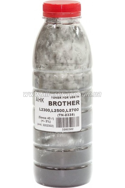 Тонер АНК Brother HL-L2300/ 2500/ 2700 40г/ банка (3202302) Тонер АНК Brother HL-L2300/ 2500/ 2700 40г/ банка (3202302)
