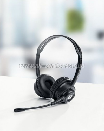 �������� Sandberg Wireless Headset ANC+ENC Bluetooth Black (126-44)