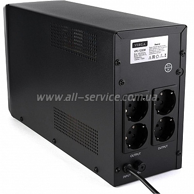  Vinga LCD 1200VA metal case (VPC-1200M)
