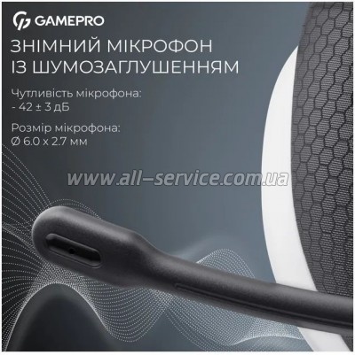  GamePro Asgard Bragi 7.1 RGB Tri-Mod White (HSW250W)