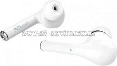�������� Trust Nika Touch True Wireless White (23705)