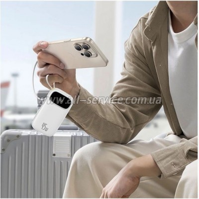 ������� ������������� Baseus EnerFill FC31 Qpow 3 20000mAh PD 45W White (E0028D01)