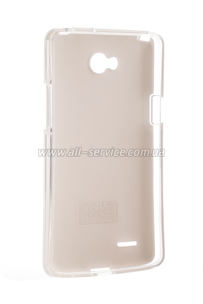  VOIA LG Optimus L80 Dual (D380) - Jell Skin (Pink)
