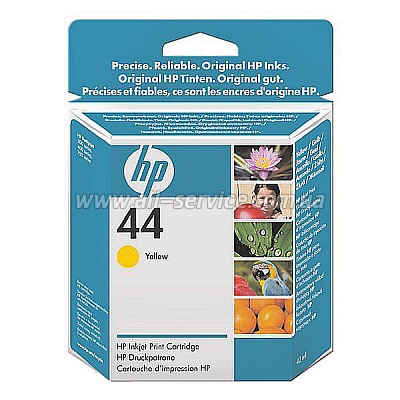 Картридж HP №44 DesignJ350/ 45x/ 488/ 75x yellow 51644YE Картридж HP №44 DesignJ350/ 45x/ 488/ 75x yellow 51644YE